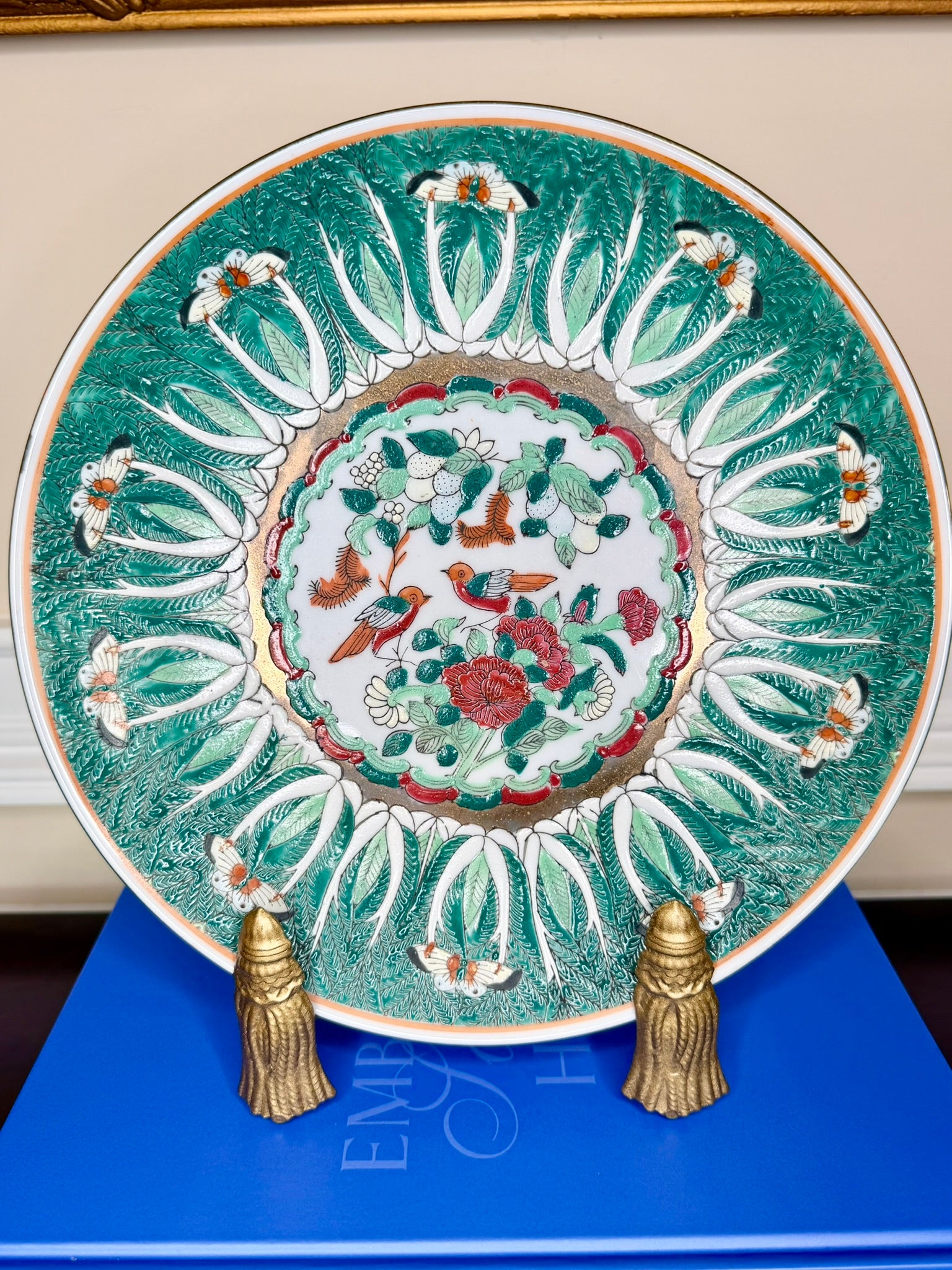 Vintage Bok Choy Plate