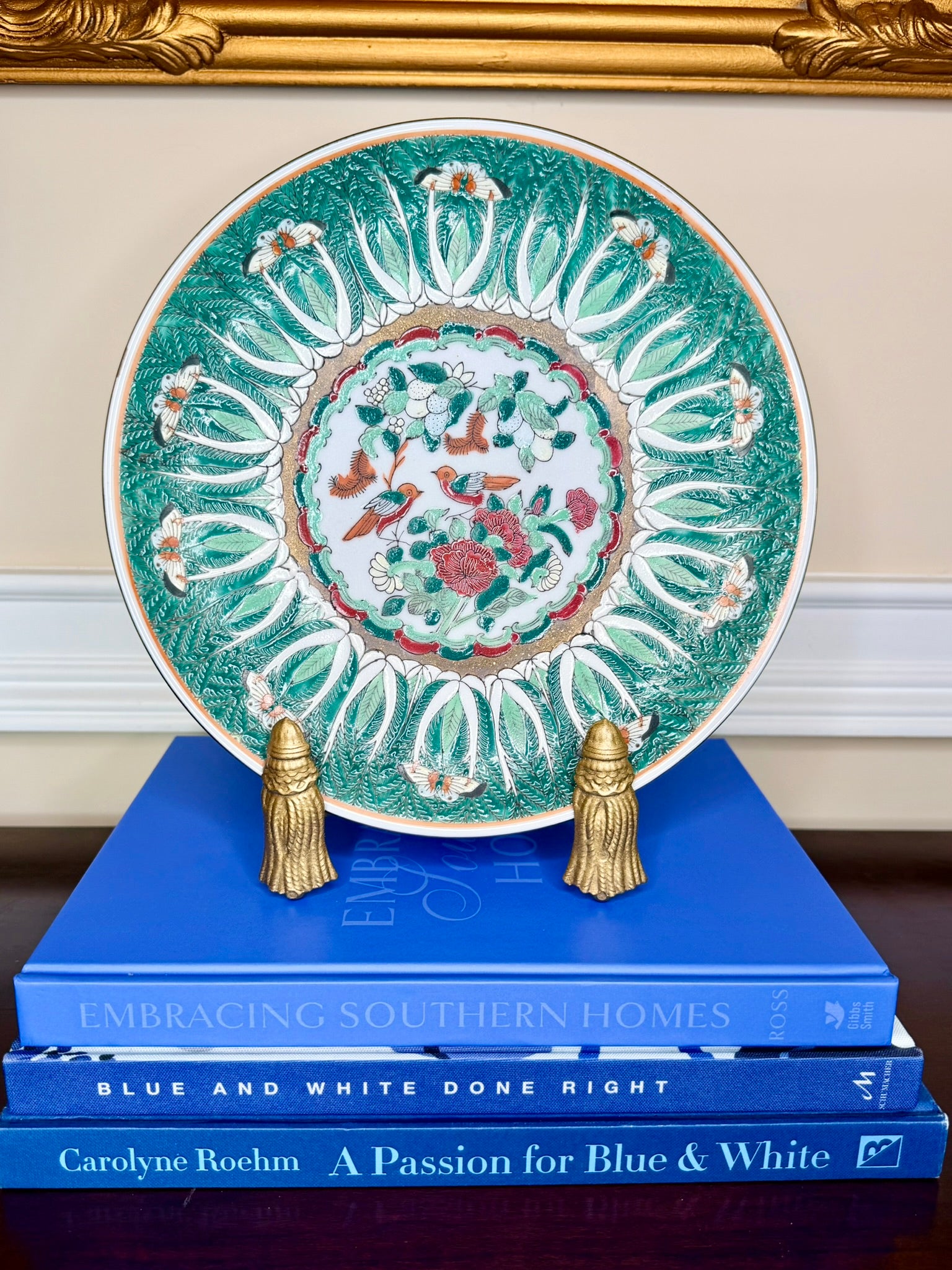 Vintage Bok Choy Plate