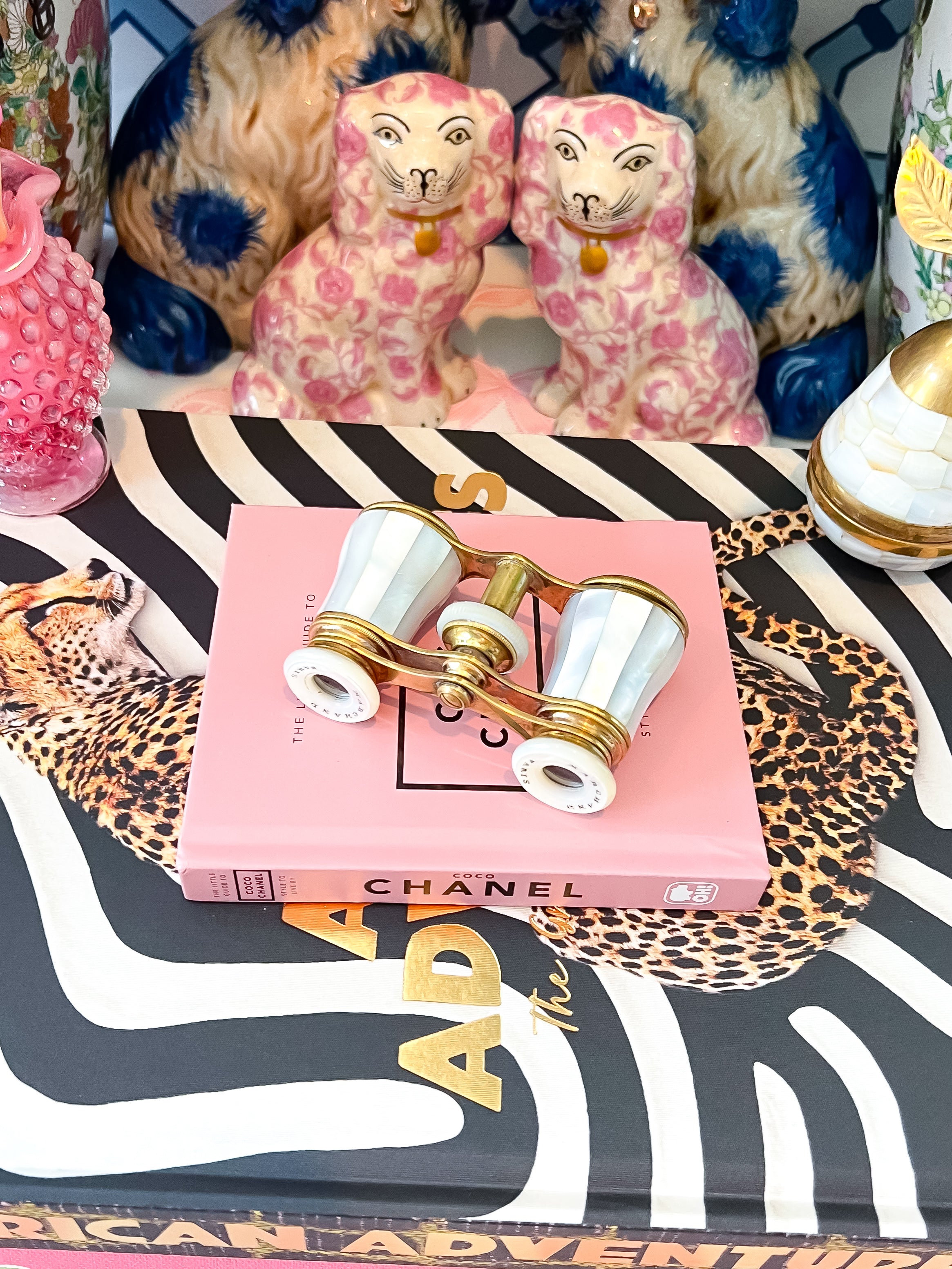 Antique Mother-of-Pearl Opera Glasses, Lemaire Paris